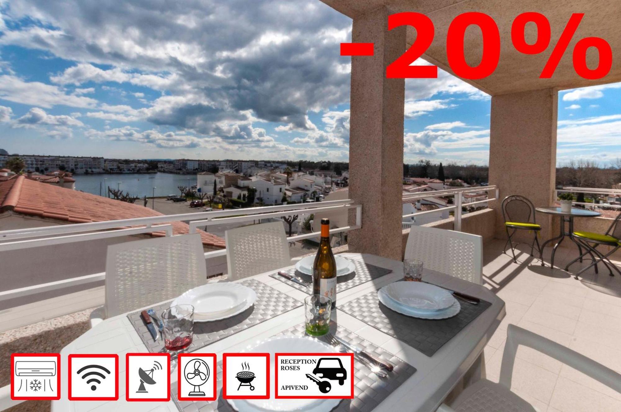 1212 Sant Maurici Vista Canal - Apivend Immo Empuriabrava